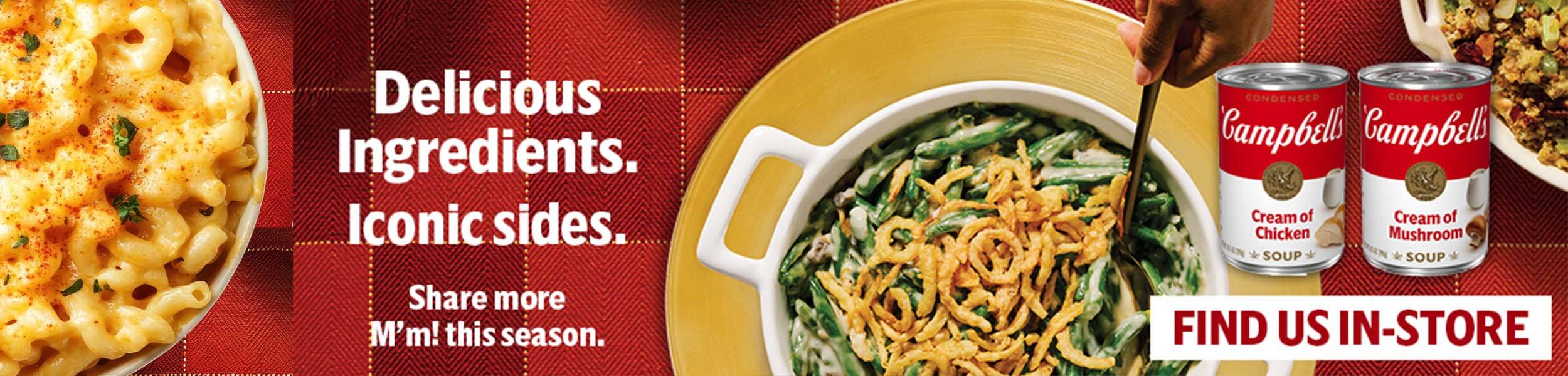 Campbells FIND US IN STORESlider